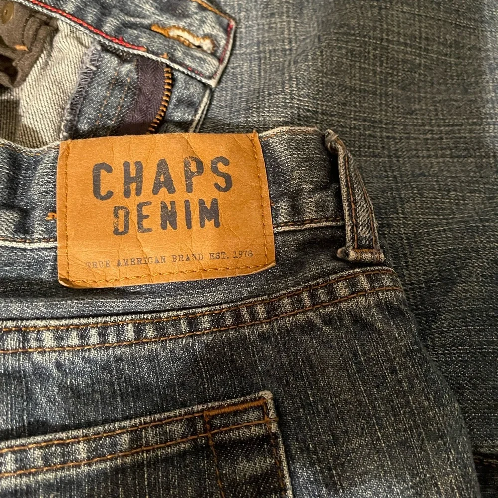 Men's Chaps Denim Straight Fit Jeans 36x32 - Picture 6 of 7